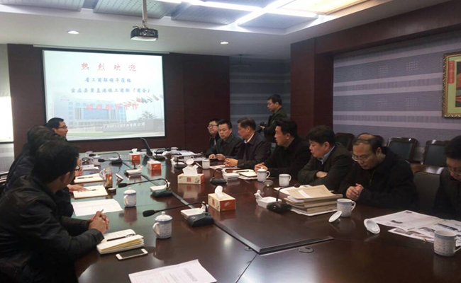 扬州市工商联领导来望直港镇检查指导商会工作